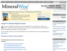 Tablet Screenshot of mineralweb.com